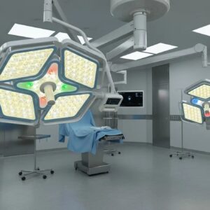 Lámpara Quirúrgica LED HLED-4/3 Techo doble cupula